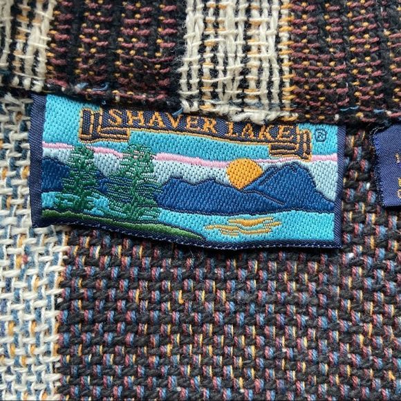 Shaver Lake Woven Star and Stripe Print Jacket - Picture 7 of 8